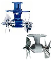 dual prop bow thrusters stern thruster, wortex by wesmar